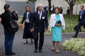 SWEDISH ROYALS AT UN IN NEW YORK