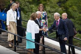 SWEDISH ROYALS AT UN IN NEW YORK