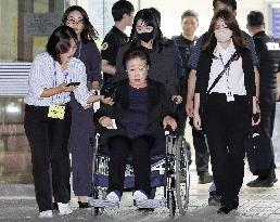 Court hearing for Unification Church leader