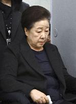 Court hearing for Unification Church leader