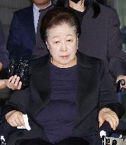 Court hearing for Unification Church leader