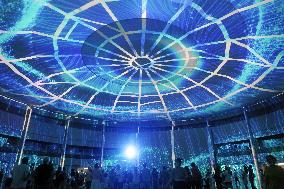 Shanghai International Light Festival 3D Dome Projection Show