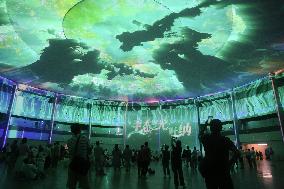 Shanghai International Light Festival 3D Dome Projection Show