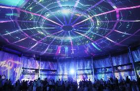 Shanghai International Light Festival 3D Dome Projection Show