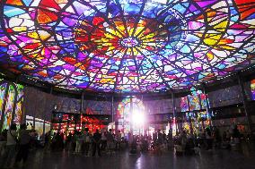 Shanghai International Light Festival 3D Dome Projection Show