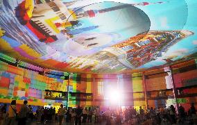 Shanghai International Light Festival 3D Dome Projection Show