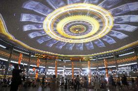 Shanghai International Light Festival 3D Dome Projection Show