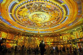 Shanghai International Light Festival 3D Dome Projection Show