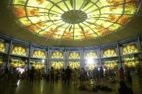 Shanghai International Light Festival 3D Dome Projection Show