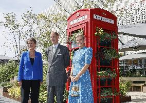 British Prince Edward at Osaka expo
