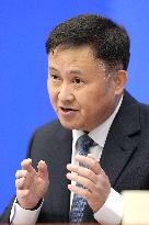 Chinese central bank chief press conference