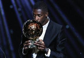 Ousmane Dembele Wins the 69th Ballon D'Or - Paris