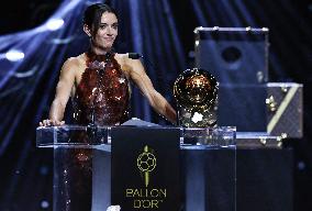 Aitana Bonmati Wins The 69th Ballon D'Or - Paris