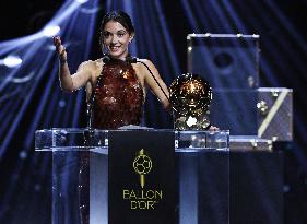 Aitana Bonmati Wins The 69th Ballon D'Or - Paris