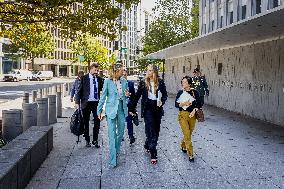 Queen Máxima And Princess Amalia Visit Washington