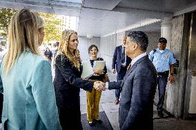 Queen Máxima And Princess Amalia Visit Washington