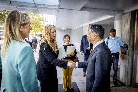 Queen Máxima And Princess Amalia Visit Washington