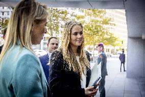 Queen Máxima And Princess Amalia Visit Washington