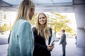 Queen Máxima And Princess Amalia Visit Washington