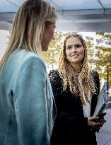 Queen Máxima And Princess Amalia Visit Washington