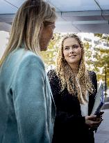 Queen Máxima And Princess Amalia Visit Washington