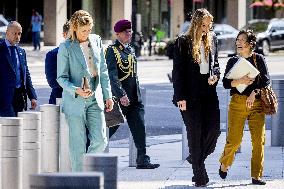 Queen Máxima And Princess Amalia Visit Washington