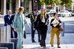 Queen Máxima And Princess Amalia Visit Washington