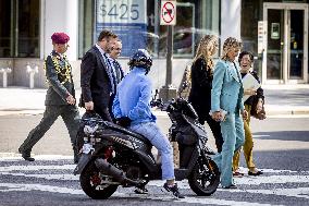 Queen Máxima And Princess Amalia Visit Washington