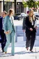 Queen Máxima And Princess Amalia Visit Washington