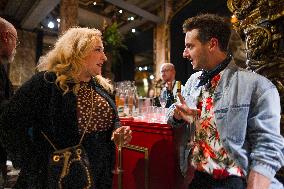 Guillaume Diop Unveils His Wax Statue at The Grevin Museum - Paris