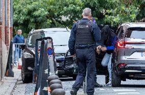 Cedric Jubillar Arrives for Second Day of His Trial - Albi