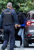 Cedric Jubillar Arrives for Second Day of His Trial - Albi