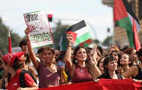 ITALY-ROME-PRO-PALESTINE-PROTES