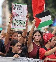 ITALY-ROME-PRO-PALESTINE-PROTES