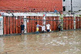 Heavy Rains Flood Dhaka - Bangladesh