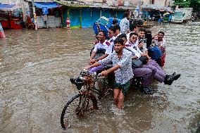 Heavy Rains Flood Dhaka - Bangladesh