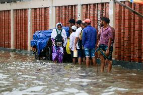 Heavy Rains Flood Dhaka - Bangladesh