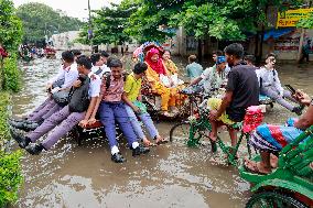 Heavy Rains Flood Dhaka - Bangladesh