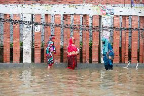 Heavy Rains Flood Dhaka - Bangladesh