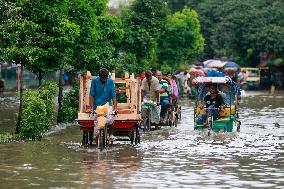 Heavy Rains Flood Dhaka - Bangladesh