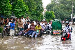 Heavy Rains Flood Dhaka - Bangladesh