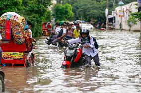 Heavy Rains Flood Dhaka - Bangladesh