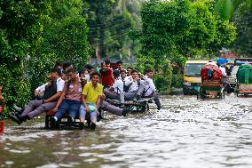 Heavy Rains Flood Dhaka - Bangladesh