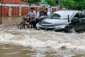 Heavy Rains Flood Dhaka - Bangladesh