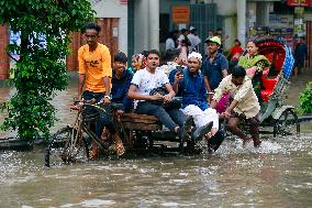 Heavy Rains Flood Dhaka - Bangladesh