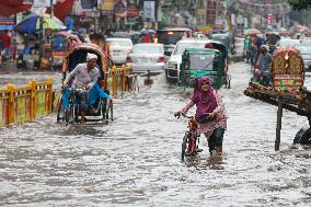 Heavy Rains Flood Dhaka - Bangladesh