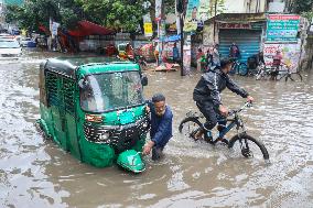 Heavy Rains Flood Dhaka - Bangladesh