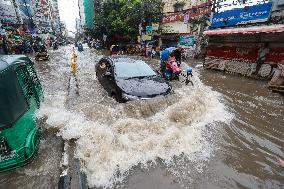 Heavy Rains Flood Dhaka - Bangladesh