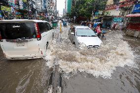 Heavy Rains Flood Dhaka - Bangladesh