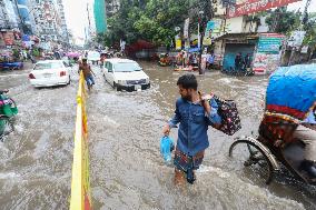 Heavy Rains Flood Dhaka - Bangladesh